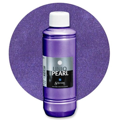 Uniq Pearl tekstilfarve 250 ml, Lilla - leveres til døren fra Aktivslivern.dk