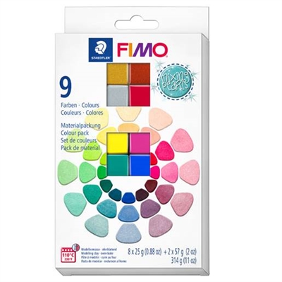 FIMO Effect sæt Mica, 2x57 g + 8x25 g - leveres til døren fra Aktivslivern.dk