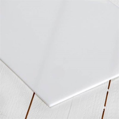 Akrylplastplade, 300x200 mm, Hvid - leveres til døren fra Aktivslivern.dk