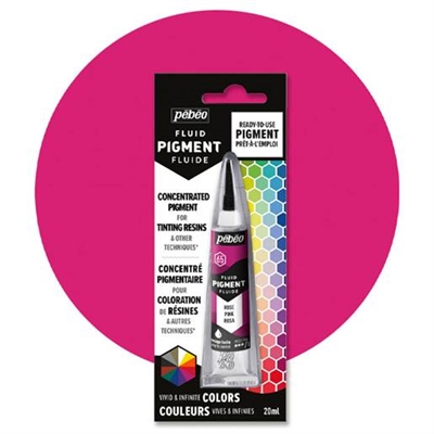 Pebeo Pigment til resin 20 ml, Rosa - leveres til døren fra Aktivslivern.dk