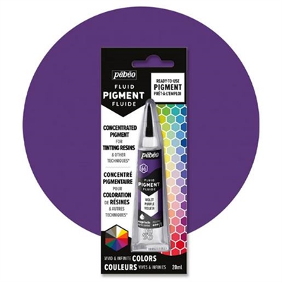 Pebeo Pigment til resin 20 ml, Lilla - leveres til døren fra Aktivslivern.dk