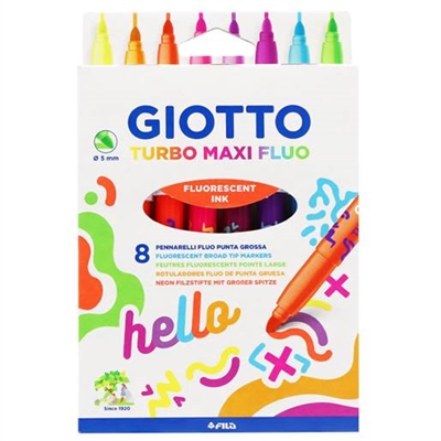 Giotto Turbo Maxi, Fluo - leveres til døren fra Aktivslivern.dk