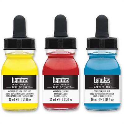 Liquitex ink sæt, Essentials- leveres til døren fra Aktivslivern.dk