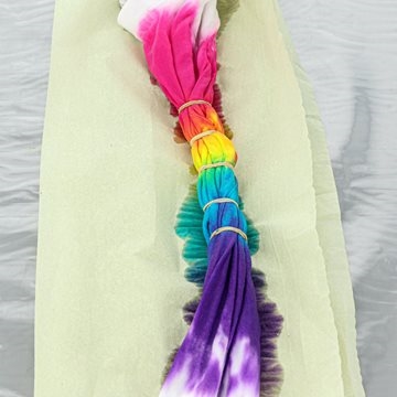 Tie-dye-teknikker med Textil Silk