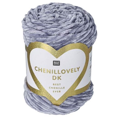 Chenillovely garn, Violet - leveres til døren fra Aktivslivern.dk